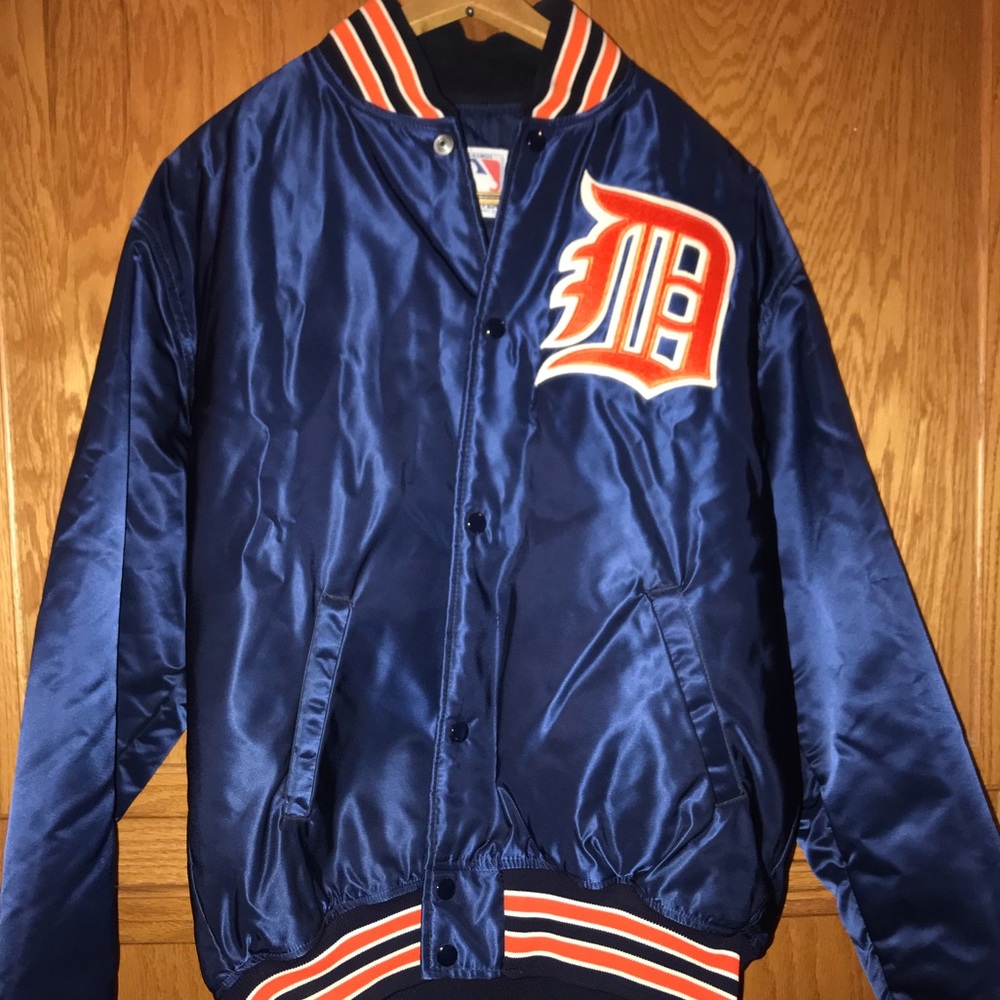 Vintage Detroit Tigers 80s Starter Jacket Size L